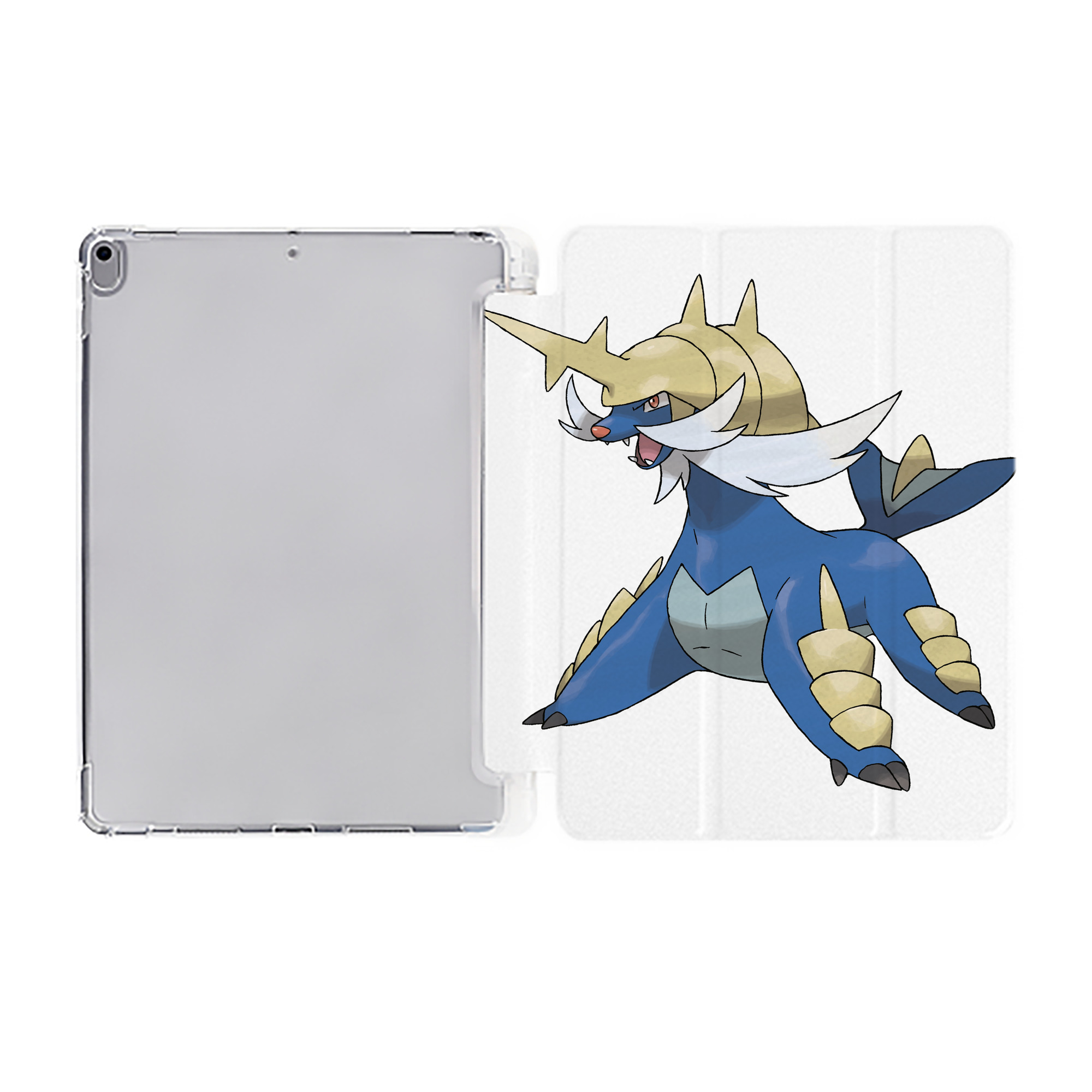 （画像用） ポケットモンスター Pokémon IPad ケース ペン収納付き 三つ折りスタンド PUレザー×シリコン 対応機種9.5/10.5/10.9インチ